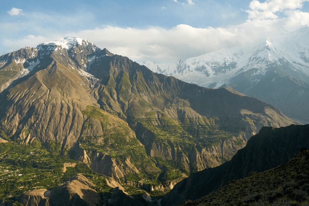 Mountains of hunza valley, Karakoram highway, Pakistan