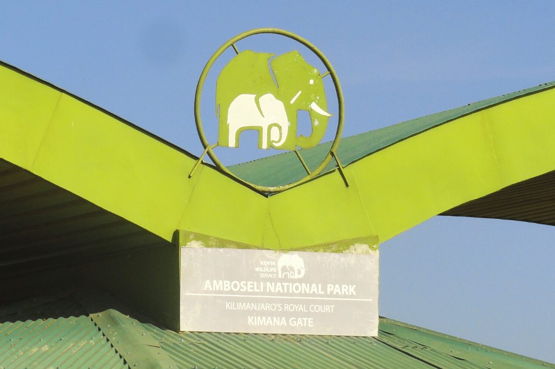 Amboseli National Park in southern Kenya